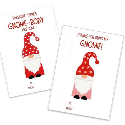 Free Printable Valentine Gnomes Printable Word Searches