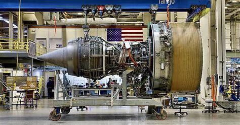 Pratt And Whitney Pw4000 Engine Used On A Boeing 777 Aircraft San Francisco International Airport