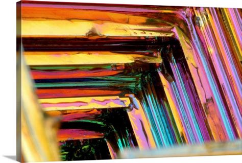 Bismuth crystal | Great Big Canvas