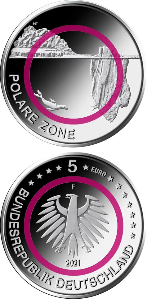 5 euro coin - Polar Zone | Germany 2021