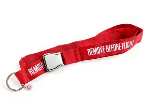 Flightstore Ch Lanyard Remove Before Flight Airplane Seatbelt