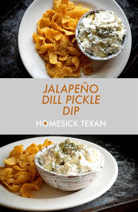 Jalapeño Dill Pickle Dip Homesick Texan Pickle Dip Dill Pickle Dip