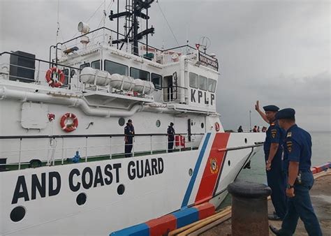 Kapal Patroli Kplp Kemenhub Awasi Perairan Natuna Dari Laut