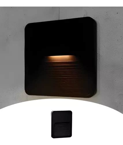 Balizador Sobrepor Fit Slim Ip Led W Para Parede Escada Mercadolivre