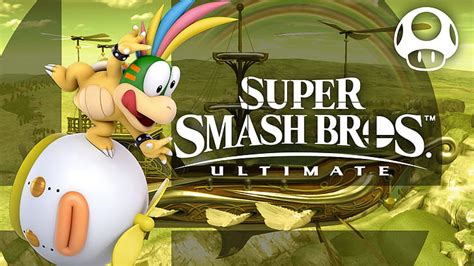 Hd Wallpaper Video Game Super Smash Bros Ultimate Lemmy Koopa