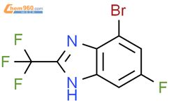 Bromo Fluoro Trifluoromethyl H Benzimidazole