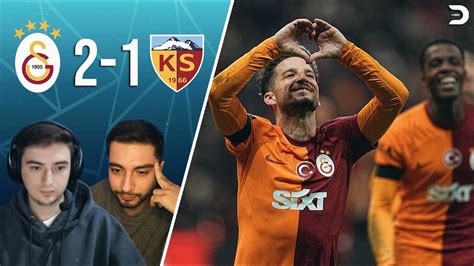 Galatasaray Kayserispor Ma Sonu De Erlendirmesi Youtube