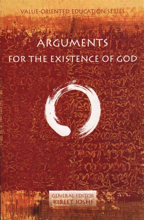 Arguments For The Existence Of God Book By Kireet Joshi