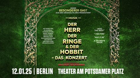 Der Herr Der Ringe Der Hobbit Das Konzert 12 01 2025 Theater Am