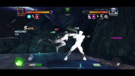 Killmonger Vs Quicksilver Node 43 This Synergy Is Insane Mcoc Aw New Map Youtube