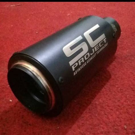 Silencer Knalpot Sc Project Blackdoff SILENCER ONLY Lazada Indonesia