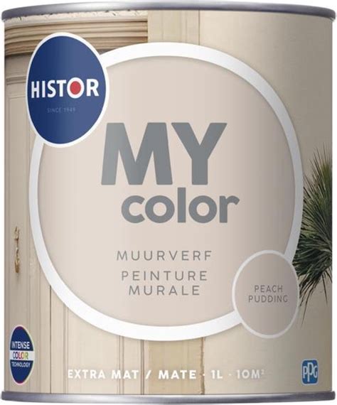 Histor MY Color Muurverf Extra Mat Reinigbaar Extra Dekkend 1L