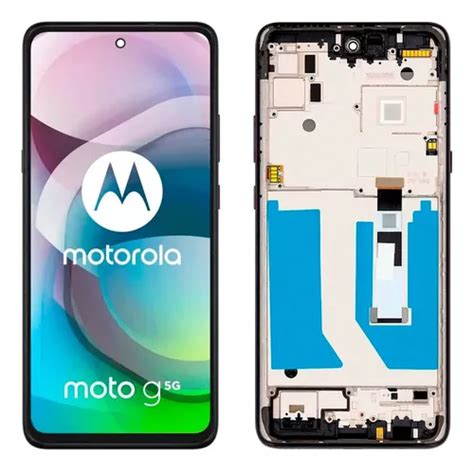 Tela Frontal Compat Vel Moto G G Xt C Aro Preto Frete Gr Tis