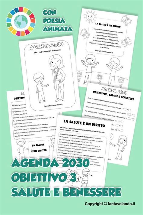 Agenda Percorso Per La Scuola Primaria Obiettivo Salute E