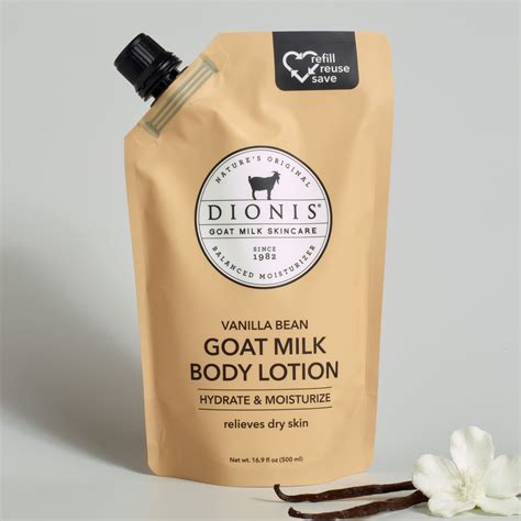 Vanilla Bean Goat Milk Body Lotion Refill Pouch • Default Title