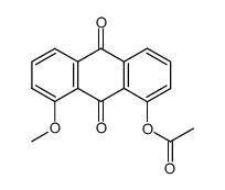 75312 39 9 1 Acetoxy 8 methoxy 9 10 anthrachinonCAS号 75312 39 9 1