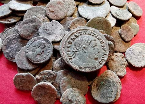 Badger Finds Largest Ever Roman Coin Hoard In Northern Spain Ancient