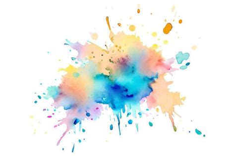 Watercolor Ink Splash Background Graphic By Pixeness Creative Fabrica