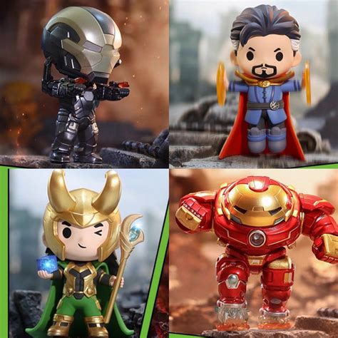 Avengers Marvel Popmart Full Set Single Blind Box Able To Choose