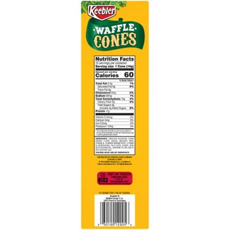 Keebler™ Waffle Cones 12 Ct Kroger