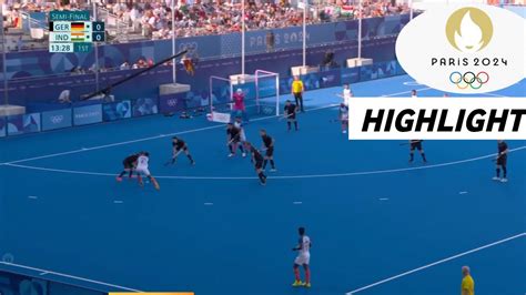 India Vs Germany Hockey Full Match Highlights Video Olympic