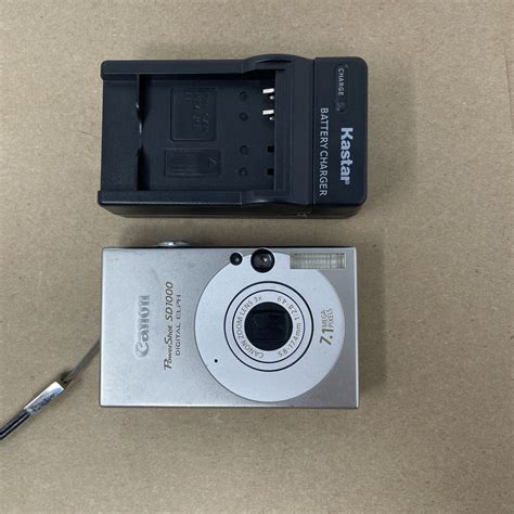 Canon Powershot Digital Elph Sd1000 7 1mp Digital Camera Ixus 70 Silver 13803078015 Ebay