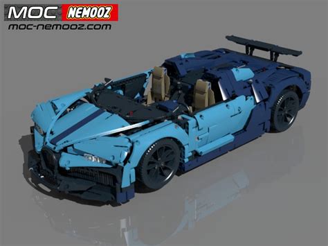 LEGO BUGATTI Chiron Speedster instruction