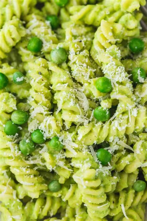 Pasta With Peas Easy Vegetarian Recipe Little Sunny Kitchen