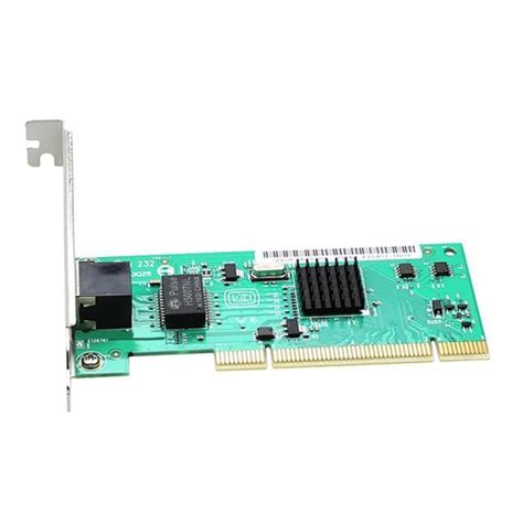 Mbps Gigabit Pci Carte R Seau Adaptateur Sans Disque Port