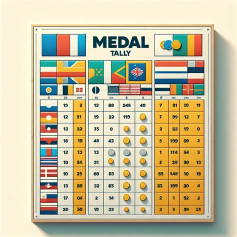 Paris Olympics 2024 Medal Tally Update On Day 15 Sports Games