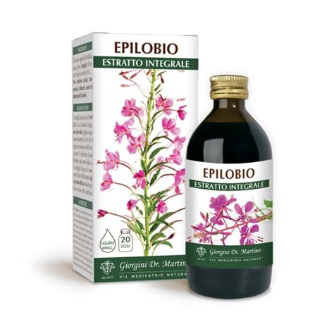 EPILOBIO ESTRATTO INTEGRALE 200 Ml Liquido Analcoolico Dr Giorgini