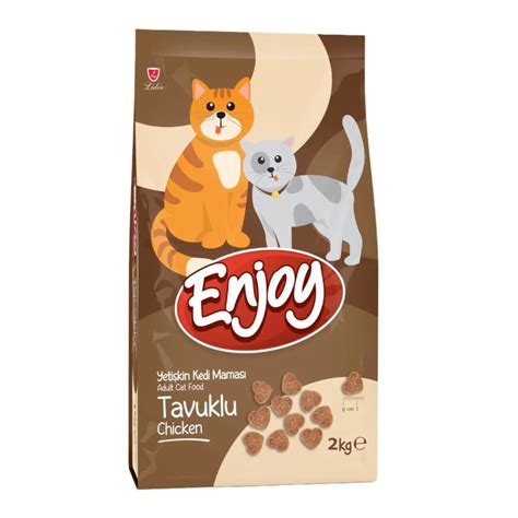 Enjoy Tavuklu Yetişkin Kedi Maması 2 kg Maskotpet