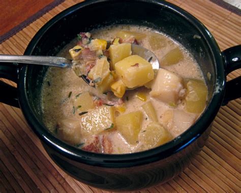 Scallop, Corn And Bacon Chowder Recipe - Food.com