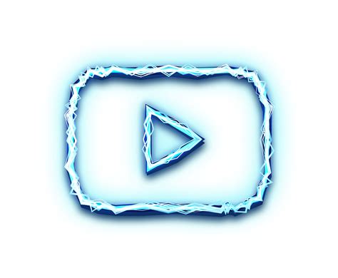 Youtube Logo Icon With Light Effect 21495950 Png