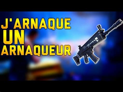 J ARNAQUE UN ARNAQUEUR SUR FORTNITE Sauver Le Monde YouTube