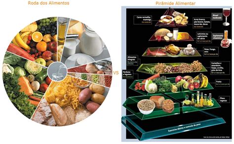 Comer Saud Vel Roda Dos Alimentos Vs Pir Mide Alimentar