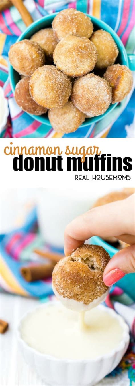 Cinnamon Sugar Donut Muffins With Video ⋆ Real Housemoms