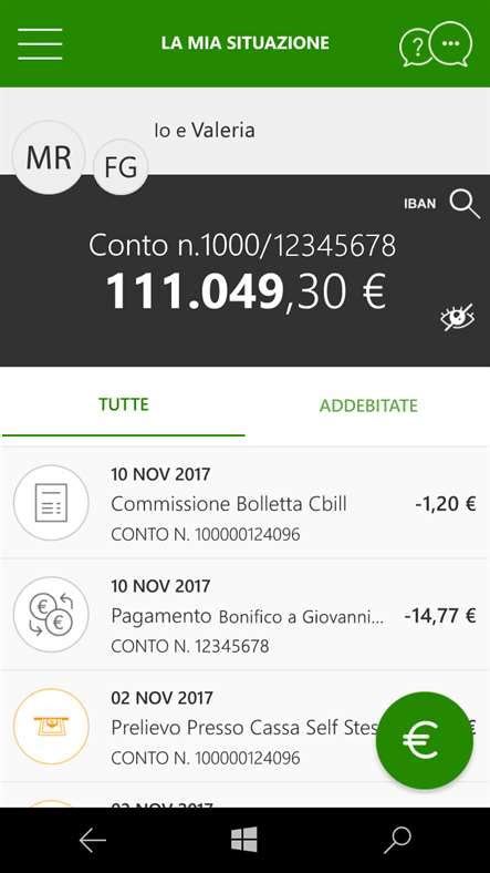 L App Di Intesa Sanpaolo Per Gli Smartphone Con Windows OS Si Rinnova