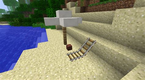 Detail Use Rails As Beach Lawn Chairs Minecraft