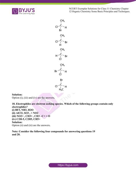 Ncert Exemplar Class 11 Chemistry Solutions Chapter 12 Organic