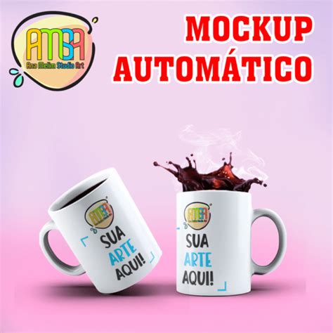 Mockup Caneca Autom Tico Ana Melim Studio Art