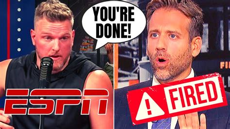 Max Kellerman FIRED From ESPN Show To Make Room For Pat McAfee Show