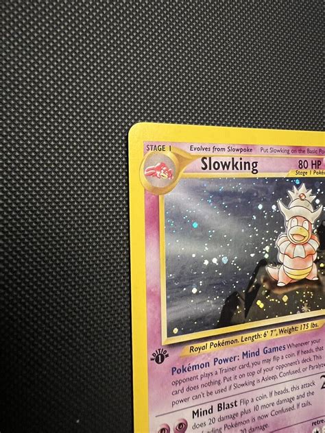 Pokémon TCG Slowking Neo Genesis 14 1st Edition Holo Rare NM eBay