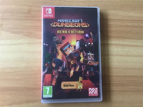 Minecraft Dungeons Hero Edition, Video Gaming, Video Games, Nintendo on ...