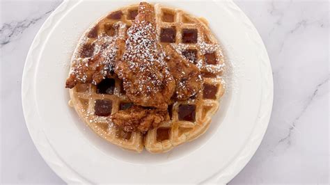 Buttermilk Fried Chicken And Waffles Recipe