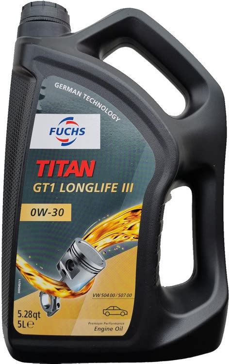 Olej Silnikowy Fuchs Titan Gt1 Longlife Iii 0W 30 5L Opinie I Ceny Na