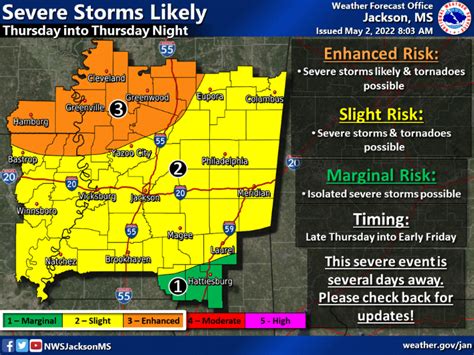 Severe Weather Possible In Northwest Mississippi Thursday Supertalk