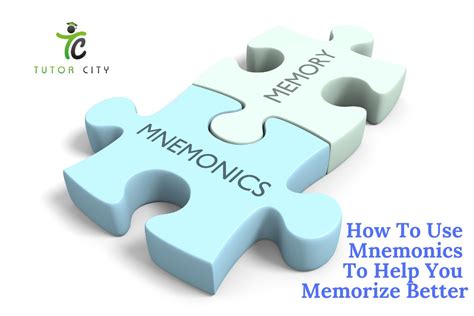 How To Use Mnemonics To Help You Memorize Better