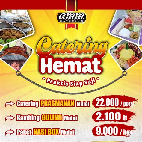 Pilihan Menu Catering Harian Jogja AMM Catering