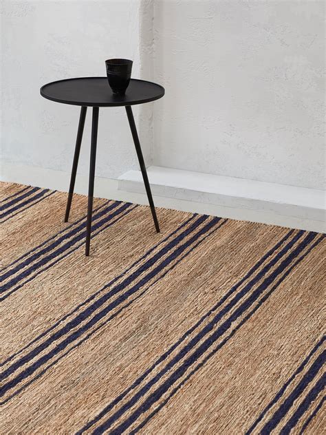 Shop Jute Rugs Armadillo Understated Luxury Ticking Stripe